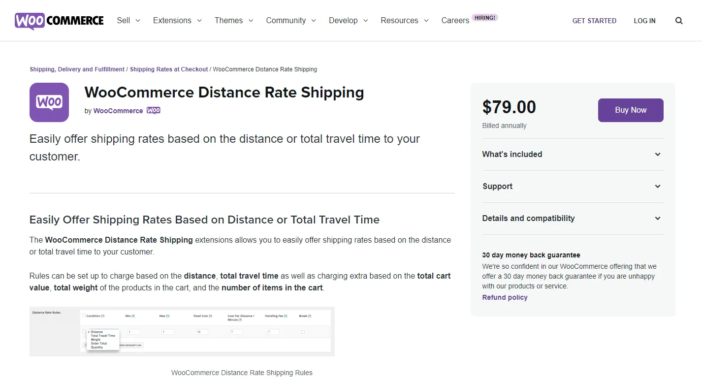  WooCommerce Distance Rate Shipping 